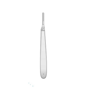 Collin Scalpel Handle #8 With Hollow Handle, 13.5cm