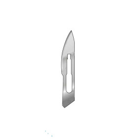 Scalpel Handle Blades Fig.23, Handle Type #4, (Pack of 100 Pieces) Scalpel Handle Blades Fig.23, Handle Type #4, (Pack of 100 Pieces)