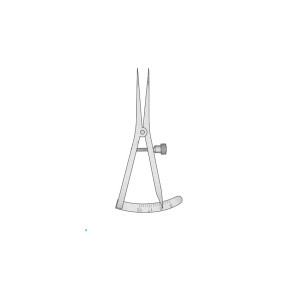 Castroviejo Caliper, 8cm, 15mm Measuring Range Castroviejo Caliper, 8cm, 15mm Measuring Range