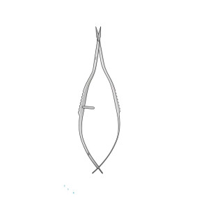 Micro-Vannas Scissors, 8.5cm, Straight Micro-Vannas Scissors, 8.5cm, Straight