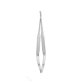 Jacobson Micro Scissors, 18.5cm, Curved Jacobson Micro Scissors, 18.5cm, Curved