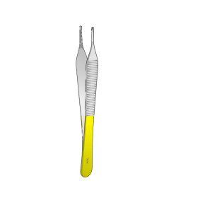 Adson Brown T.C. (Tungsten Carbide) Delicate Tissue Forceps, 12cm, Straight