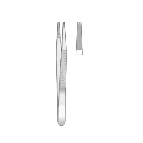 Bonney Tissue Forceps, 1X2 Teeth, 18cm Bonney Tissue Forceps, 1X2 Teeth, 18cm