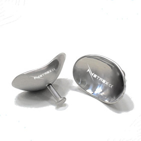 Corneal Eye Shield Protector Stainless Steel with holding Point, 32mm X 21mm (X-Large), Set of 2 Pcs Corneal Eye Shield Protector Stainless Steel with holding Point, 32mm X 21mm (X-Large), Set of 2 Pcs
