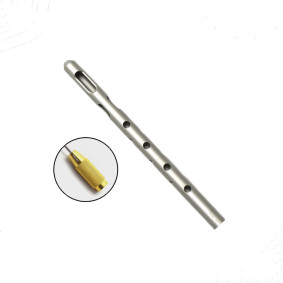 Tapered Tip Speed Cannula, Threaded Fitting Tapered Tip Speed Cannula, Threaded Fitting