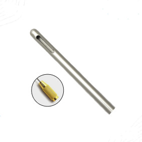 Single Port Cannula, Threaded Fitting Single Port Cannula, Threaded Fitting