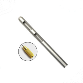 Double Port Cannula, Threaded Fitting Double Port Cannula, Threaded Fitting