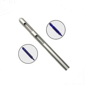 Double Port Cannula, Power Handle Double Port Cannula, Power Handle