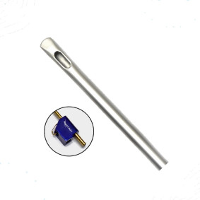 Single Port Spatula Cannula, Microaire Fitting Single Port Spatula Cannula, Microaire Fitting