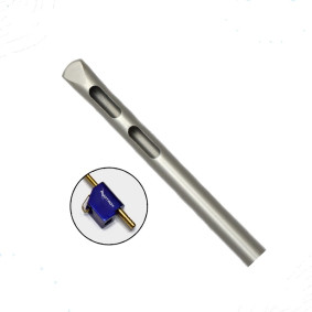 Two Port Spatula Cannula, Microaire Fitting Two Port Spatula Cannula, Microaire Fitting