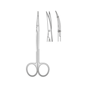 LITTLER SUTURE CARRYING SCISSORS, 12CM