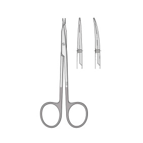 STEVENS SCISSORS, 13CM, CURVED STEVENS SCISSORS, 13CM, CURVED