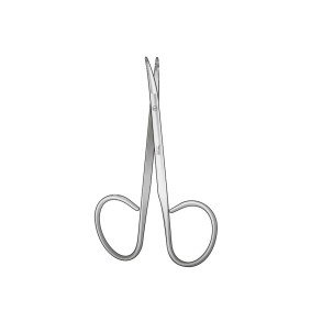 RIBBON UTILITY SCISSORS, 9.5CM, CURVED RIBBON UTILITY SCISSORS, 9.5CM, CURVED