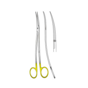 Metzenbaum-Fino Scissors, S-Curved, Sharp/Sharp, 18cm Metzenbaum-Fino Scissors, S-Curved, Sharp/Sharp, 18cm
