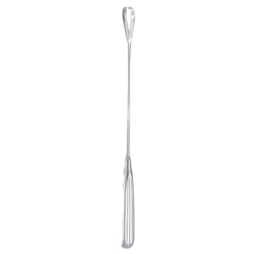 MCINNIS POLYCURETTE BREAST INSTRUMENT, 1 11/64" (30 MM) WIDTH, 12 1/2" (318 MM) LENGTH MCINNIS POLYCURETTE BREAST INSTRUMENT, 1 11/64" (30 MM) WIDTH, 12 1/2" (318 MM) LENGTH
