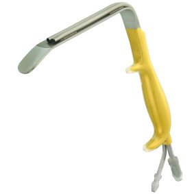 FERRIERA STYLE RETRACTOR, WITH FIBER OPTIC LIGHT GUIDE FERRIERA STYLE RETRACTOR, WITH FIBER OPTIC LIGHT GUIDE