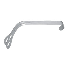 WIEDER BREAST AND FACIAL RETRACTOR / TONGUE DEPRESSOR, SERRATED WIEDER BREAST AND FACIAL RETRACTOR / TONGUE DEPRESSOR, SERRATED