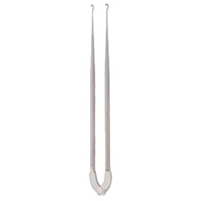 HUMBY SWIVEL SKIN HOOK, 11.5CM, 2 PRONGS, 3MM