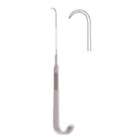 NEWS TRACHEOTOMY HOOK, 15CM, SINGLE, 10MM