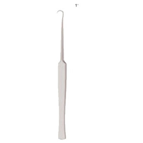 HOOK RETRACTOR, 16.5CM, SINGLE PRONG, SHARP, 11MM