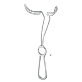 LIP RETRACTOR FOR UPPER JAW, 21CM