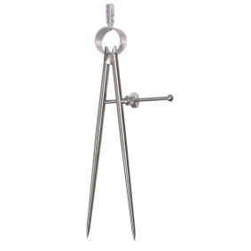 KNOCHEN MESSZIRKEL BONE BOW SPACER, 19.5CM, SHARP TIPS KNOCHEN MESSZIRKEL BONE BOW SPACER, 19.5CM, SHARP TIPS