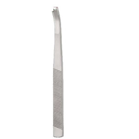 BLUME GUARDED OSTEOTOME, 18CM, 6MM, CURVED, V SHAPED TIP BLUME GUARDED OSTEOTOME, 18CM, 6MM, CURVED, V SHAPED TIP