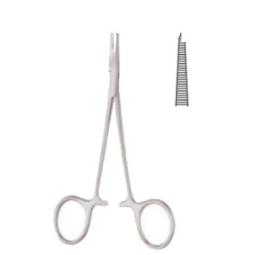 HALSTED MOSQUITO FORCEPS, 12.5CM, 1X2 TEETH HALSTED MOSQUITO FORCEPS, 12.5CM, 1X2 TEETH