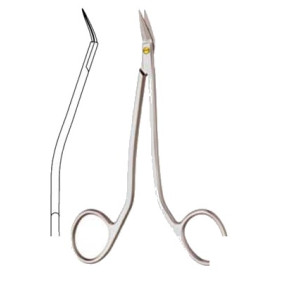 WALTER DORSAL SCISSORS SUPERCUT, 14CM, ANGULAR