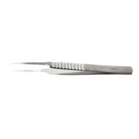 Micro Vessel Dilator, 4 1/4"(11cm), Flat Handle, Tip 5 x .2mm, Straight, Angled 10d Micro Vessel Dilator, 4 1/4"(11cm), Flat Handle, Tip 5 x .2mm, Straight, Angled 10d