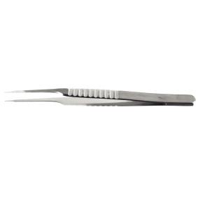 Micro Vessel Dilator, 4 1/4"(11cm), Flat Handle, Tip 5 x .3mm, Straight, Angled 10d Micro Vessel Dilator, 4 1/4"(11cm), Flat Handle, Tip 5 x .3mm, Straight, Angled 10d