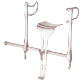 Gosset abdominal retractor complete, Max Spread 160mm Gosset abdominal retractor complete, Max Spread 160mm