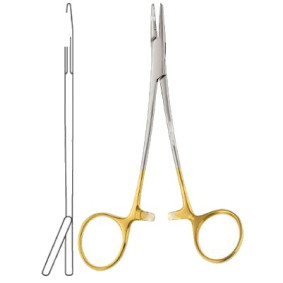NEIVERT T.C. NEEDLE HOLDER, 12.5CM, SMOOTH NEIVERT T.C. NEEDLE HOLDER, 12.5CM, SMOOTH