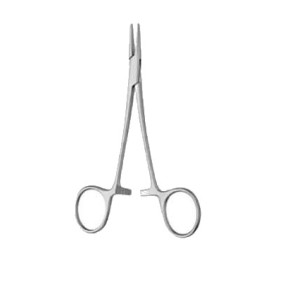 HALSEY NEEDLE HOLDER, 13.5CM, SERRATED HALSEY NEEDLE HOLDER, 13.5CM, SERRATED