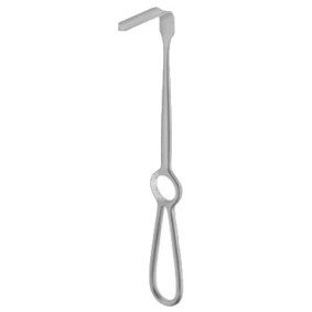 OBWEGESER SOFT TISSUE RETRACTOR, 23CM, CURVED UP OBWEGESER SOFT TISSUE RETRACTOR, 23CM, CURVED UP