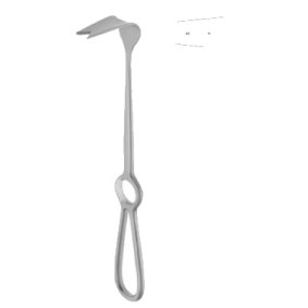 OBWEGESER NASAL SPINE RETRACTOR, 22CM, 10/23 X 45MM OBWEGESER NASAL SPINE RETRACTOR, 22CM, 10/23 X 45MM
