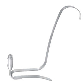 Freeman Flap Retractor With Fiber Optics Illumination, 20cm Freeman Flap Retractor With Fiber Optics Illumination, 20cm