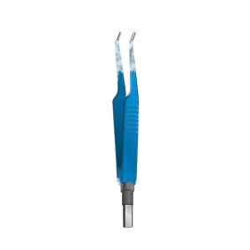 Jewler # 7 bipolar forceps European Pattern, angle tip, 11.5cm Jewler # 7 bipolar forceps European Pattern, angle tip, 11.5cm