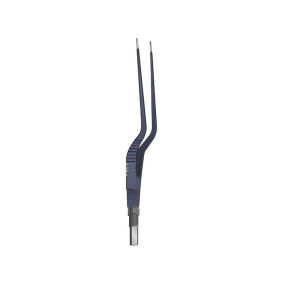 Non Stick Bipolar Forceps Bayonet Shape European Pattern Non Stick Bipolar Forceps Bayonet Shape European Pattern