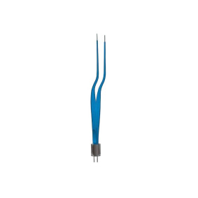 Malis Bipolar Forceps Bayonet Shape American Pattern, straight tip Malis Bipolar Forceps Bayonet Shape American Pattern, straight tip