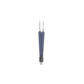 Non Stick Jewler # 4 Bipolar Forceps American Pattern, 11.50cm